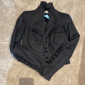 Byron Lars Beauty Mark Black Jacket